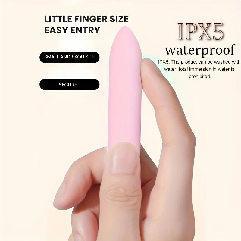 Mini Bullet Vibrator, Sex Toys, Sexy Toys, sexual toys for women, adult toys,vibrators - Single Frequency (without battery)