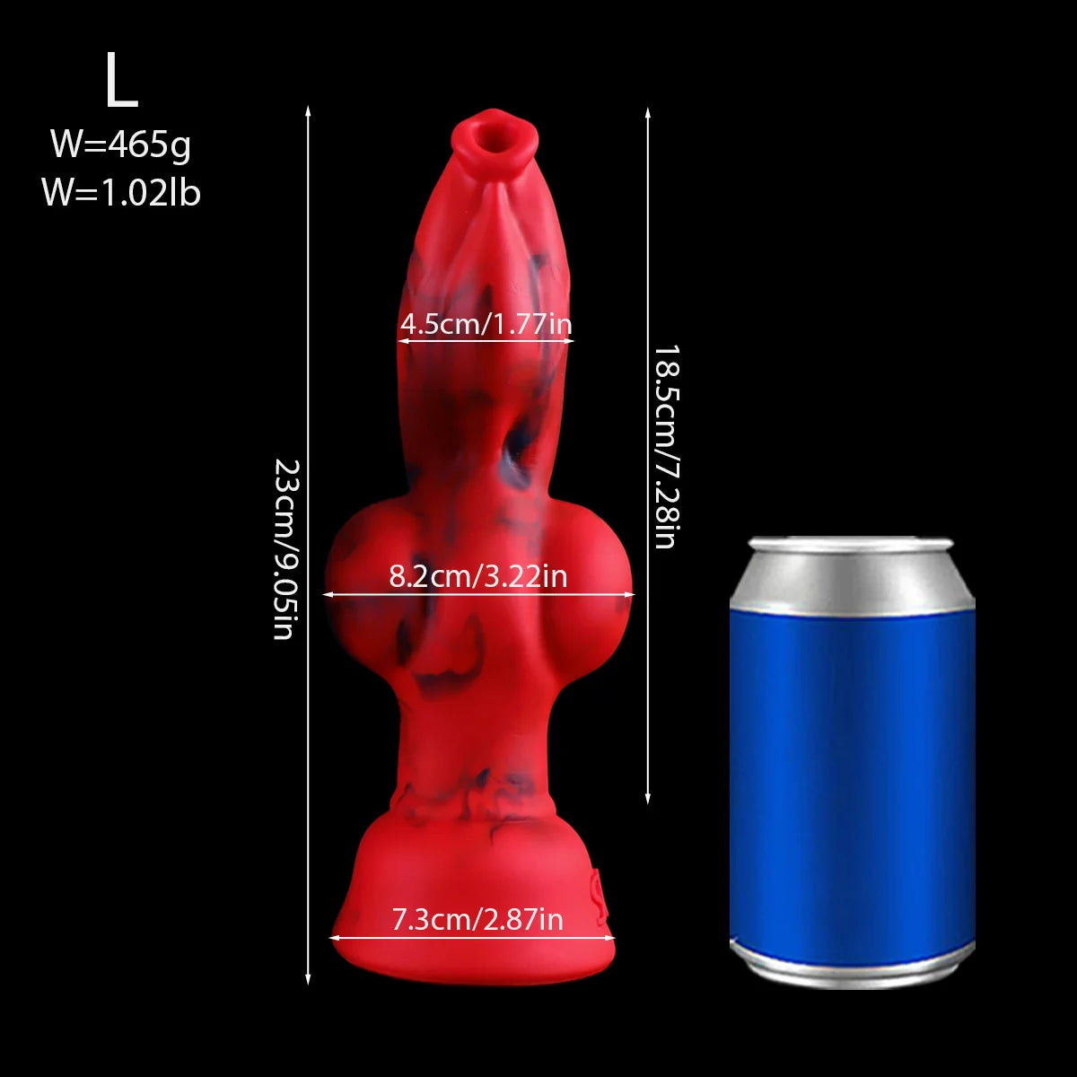 Realistic Knot Dog Dildo Soft Thick Fake Penis Suction Cup Anal Dildo Dilator Vagina Stimulator Female Masturbator Big Dick Toys