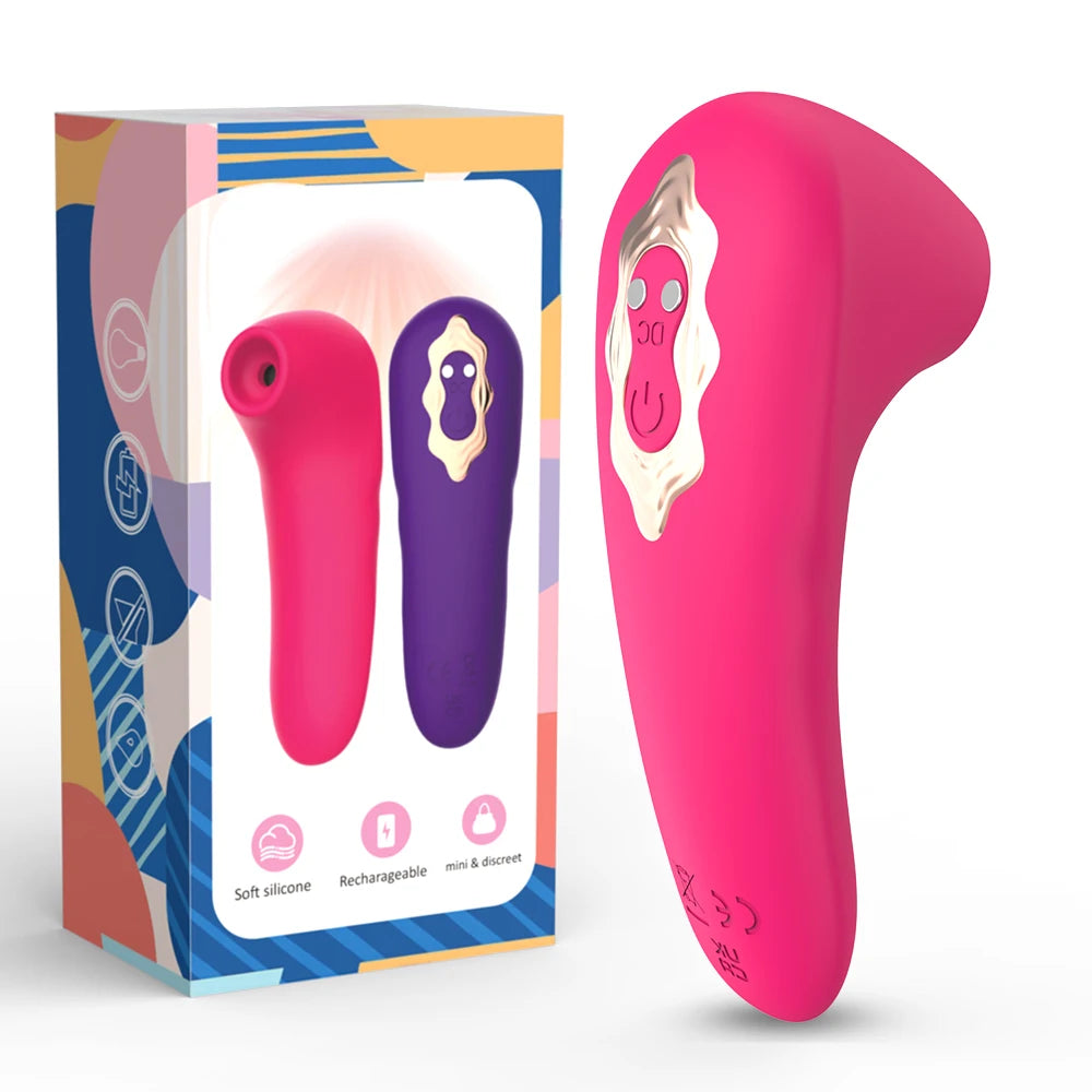 Powerful Sucking Vibrator 10 Suck Modes G Spot Oral Clitoris Stimulator Nipple Vacuum Massager Sex Toys for Women Masturbator