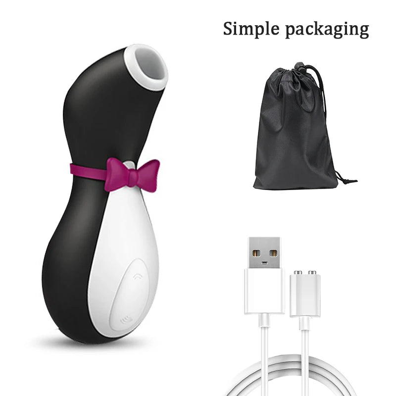 satisfyer Penguin vibrator Clit Stimulation Silicone Clitoral sucking 18 Adult products woman sex toys Nipple sucking vibrador