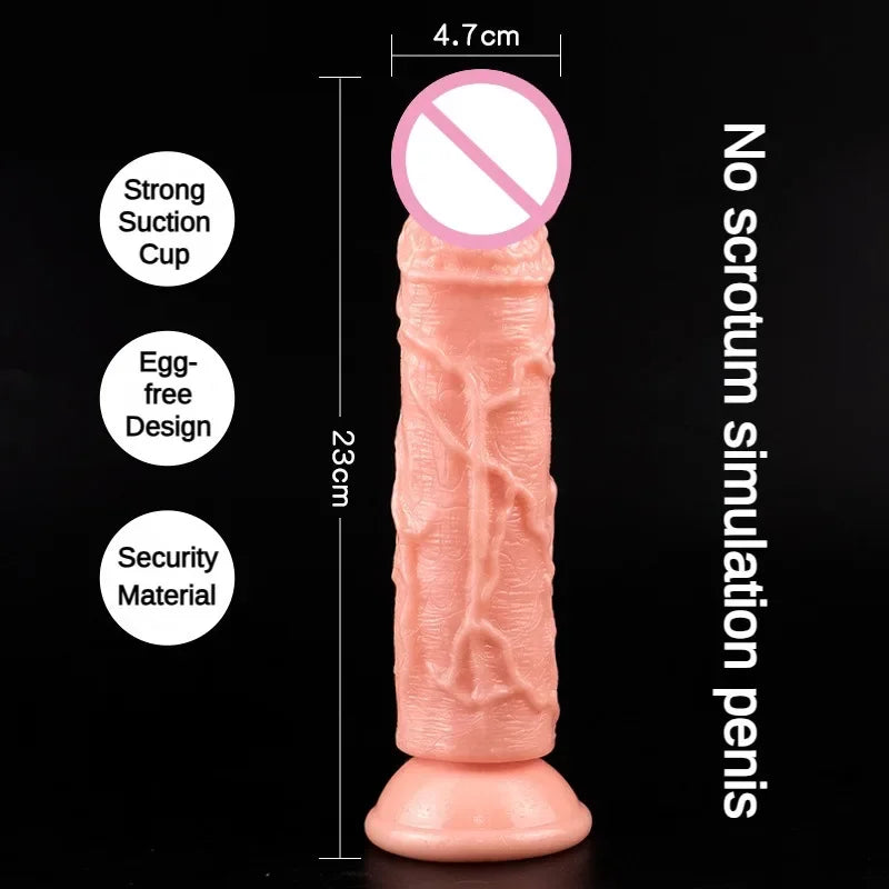 Realistic Dildo Skin Feeling Sex Toys for Women Big Penis with Suction Cup Female Masturbator Anal Sex Product