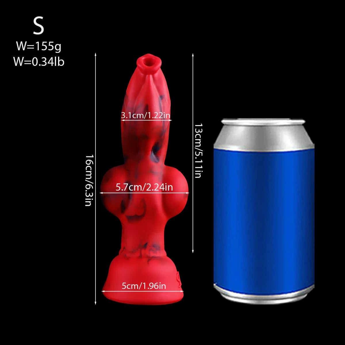 Realistic Knot Dog Dildo Soft Thick Fake Penis Suction Cup Anal Dildo Dilator Vagina Stimulator Female Masturbator Big Dick Toys