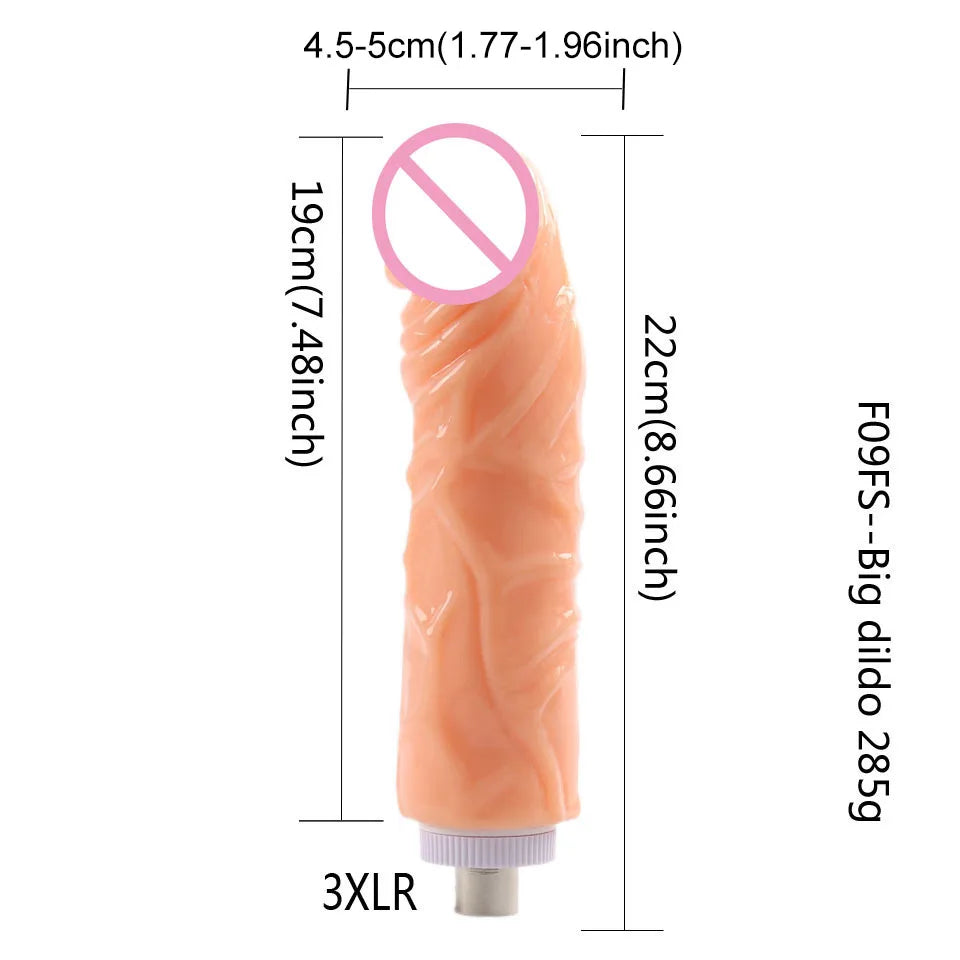 DTSUDU Entry-Level Sex Machine A2/F2/F3 Accessories 3XLR Accessories Dildos Suction Cup Sex Products For Women And Men Accessori