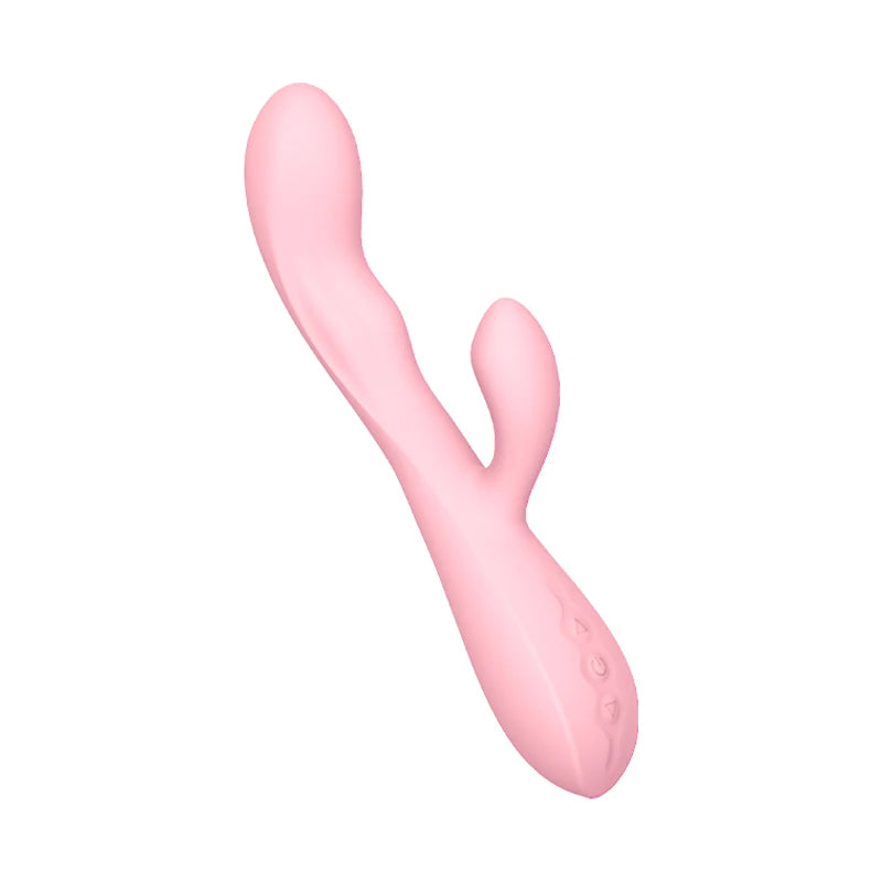 10 Speed Rabbit Vibrator G-spot Dildo Massager For Women Clitoris Nipple Dual Stimulation 2 In 1  Vaginal Sex Toys For Adults