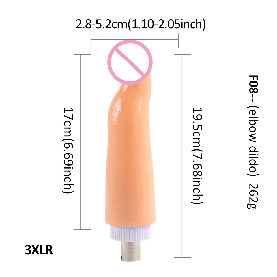 DTSUDU Entry-Level Sex Machine A2/F2/F3 Accessories 3XLR Accessories Dildos Suction Cup Sex Products For Women And Men Accessori