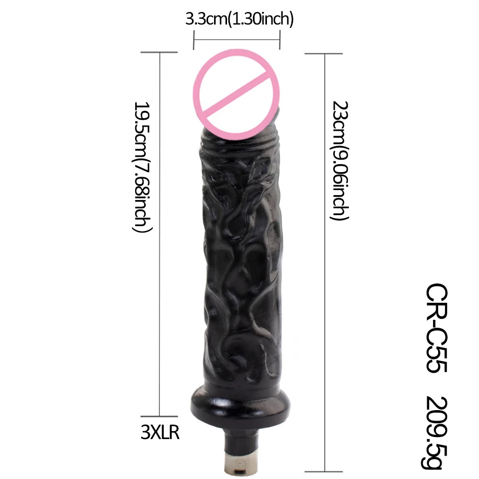 DTSUDU Entry-Level Sex Machine A2/F2/F3 Accessories 3XLR Accessories Dildos Suction Cup Sex Products For Women And Men Accessori