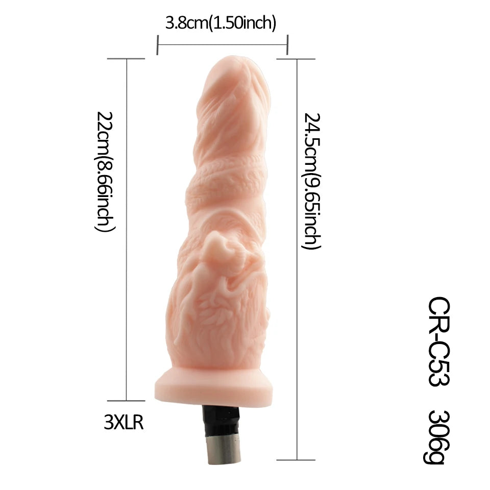 DTSUDU Entry-Level Sex Machine A2/F2/F3 Accessories 3XLR Accessories Dildos Suction Cup Sex Products For Women And Men Accessori