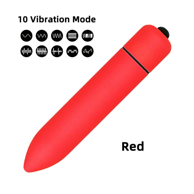 10 Speed Mini Bullet Vibrator For Women Waterproof Clitoris Stimulator Dildo Vibrators Vagina Sex Toys For Woman Adult Sexy 18