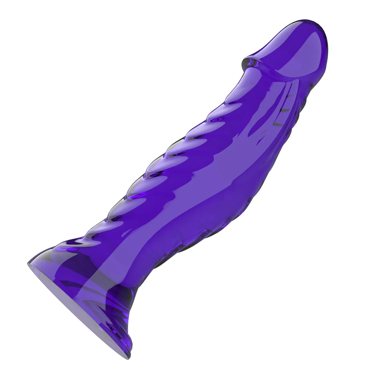 Realistic Dildo Rubber TPR Adult Toys, Unique Ribbed Monster Dildos with Strong Suction Cup Dildo Anal Sex Toy for Couples