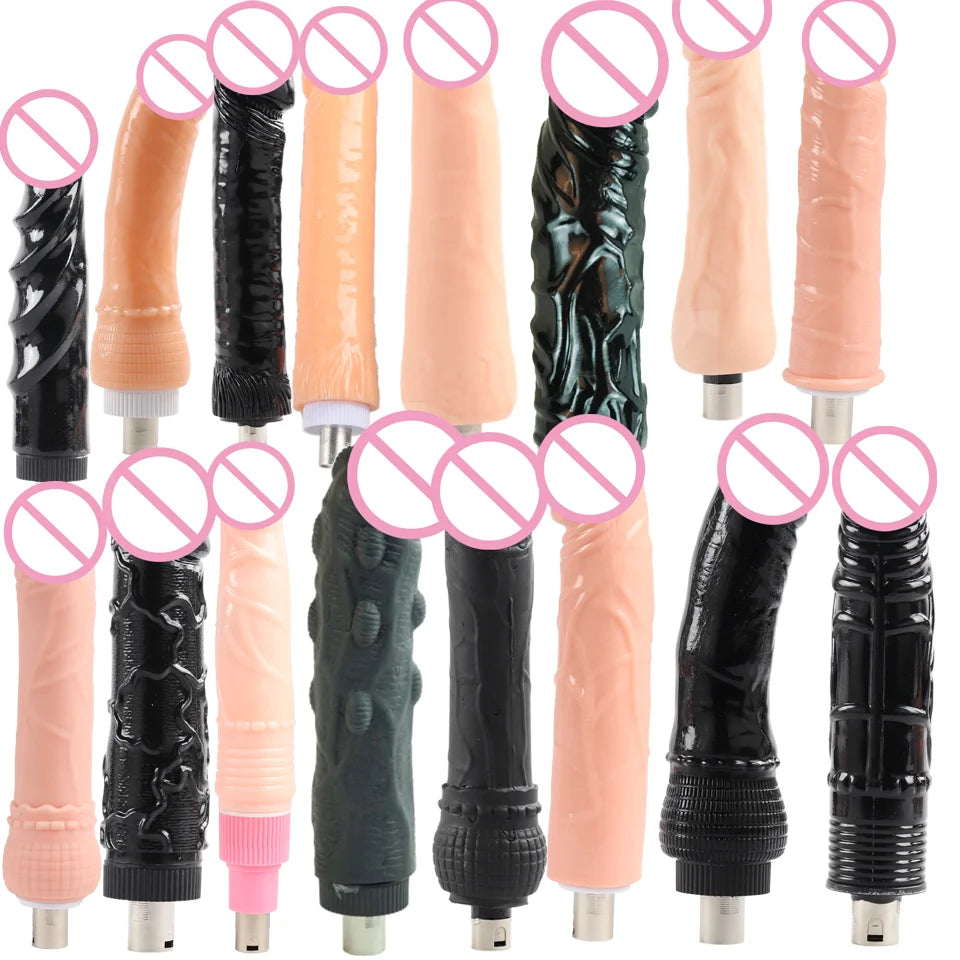 DTSUDU Entry-Level Sex Machine A2/F2/F3 Accessories 3XLR Accessories Dildos Suction Cup Sex Products For Women And Men Accessori