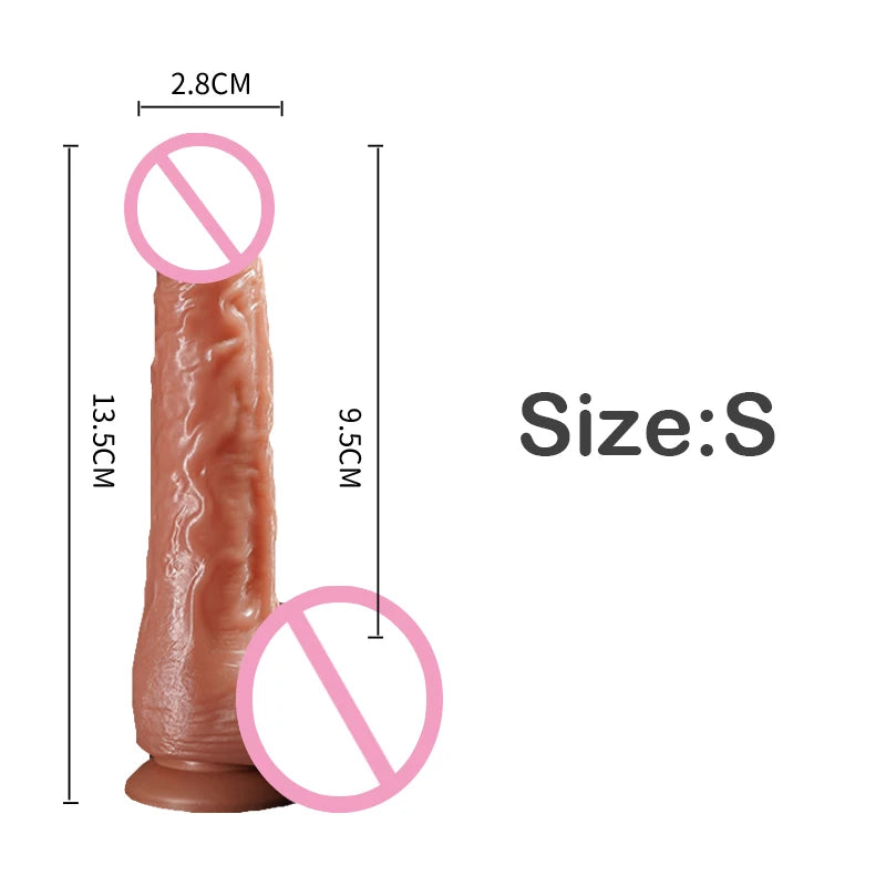 Realistic Dildo With Suction Cup Huge Jelly Fake Dick Big Penis Dildos Sex Toys for Woman Men Anal Butt Plug Adult Erotic