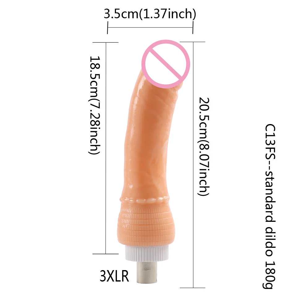 DTSUDU Entry-Level Sex Machine A2/F2/F3 Accessories 3XLR Accessories Dildos Suction Cup Sex Products For Women And Men Accessori