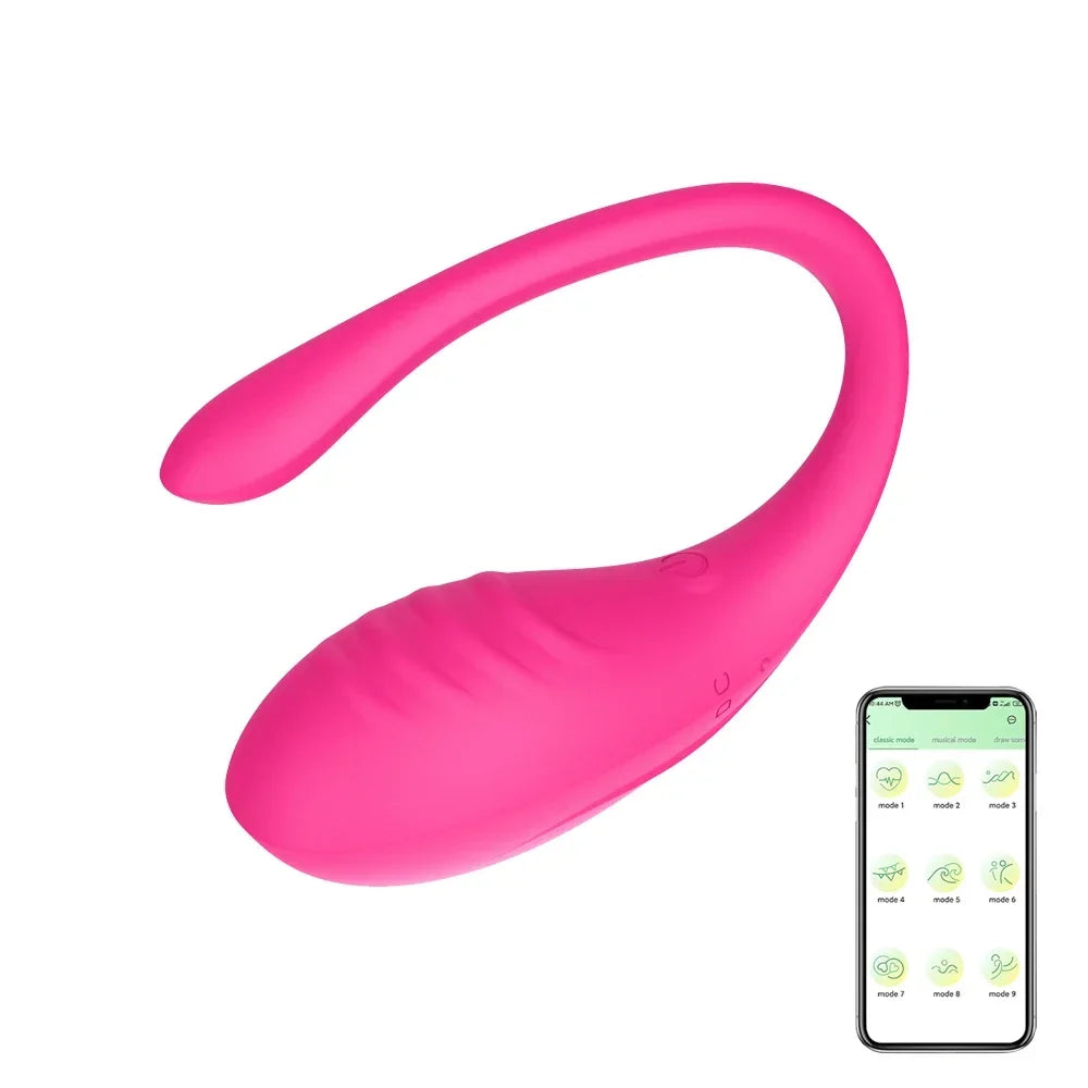 Wireless Bluetooth G Spot Dildo Vibrator for Women APP Remote Control Wear Vibrating Egg Clit Female Panties Sex Toys for Adults