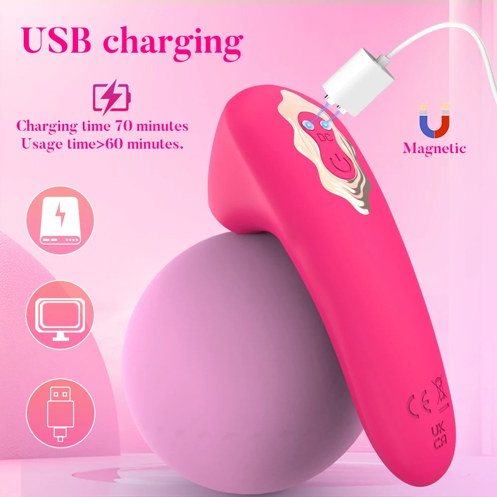Powerful Sucking Vibrator 10 Suck Modes G Spot  Oral Clitoris Stimulator Nipple Vacuum Massager Sex Toys for Women Masturbator