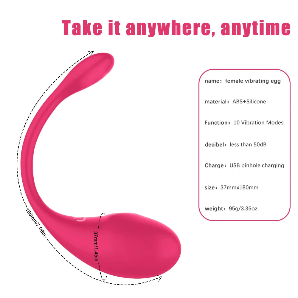 Wireless Bluetooth G Spot Vibrator for Women Dildo APP Remote Control Wear Vibrating Egg Clit Female Panties Sex Toys for Adults