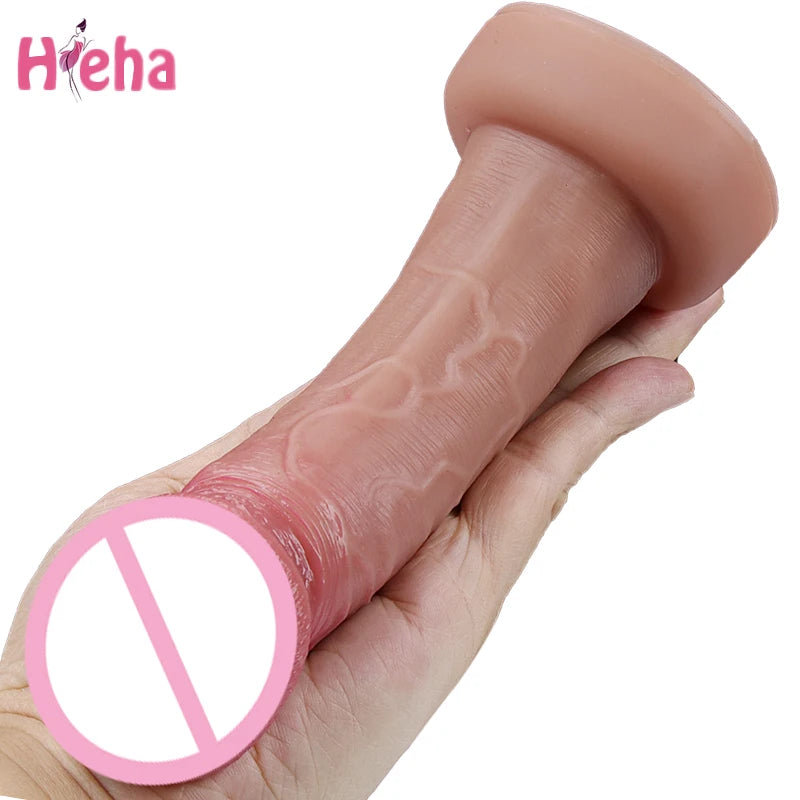 Skin Feeling Realistic Dildo Huge Penis Sex Toys for Women Big Glans with Suction Cup Female Masturbator Anal Adults Product 18