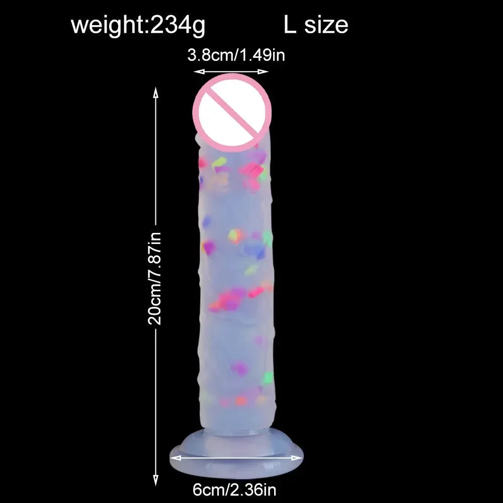 Soft Double Layer Silicone Big Dildo Realistic Fake Long Dick Penis Butt Plug Adult Sex Toys For Woman Men Vagina Anal Massager