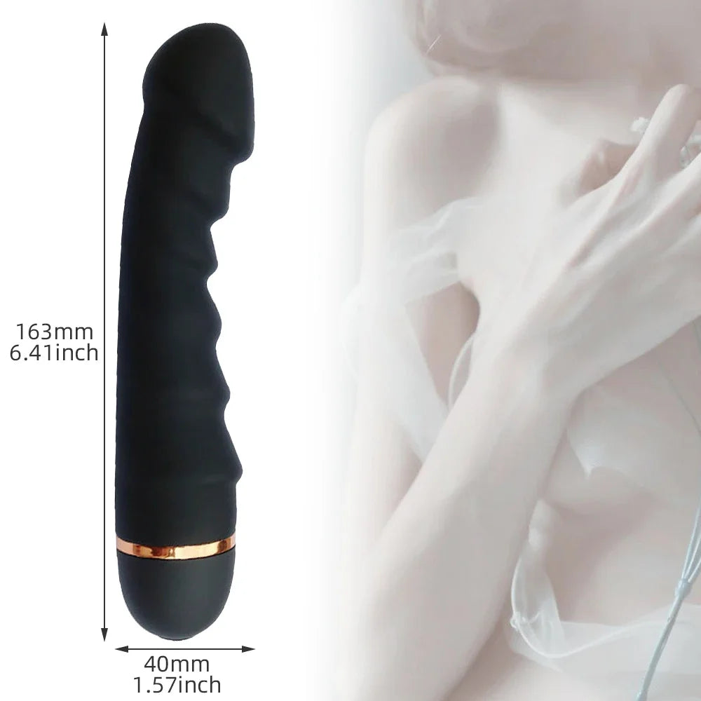 20 Modes Vibrator Soft Silicone Dildo Realistic Penis Strong Motor G-spot Clitoral Stimulator Female Masturbator Adult Sex Toys