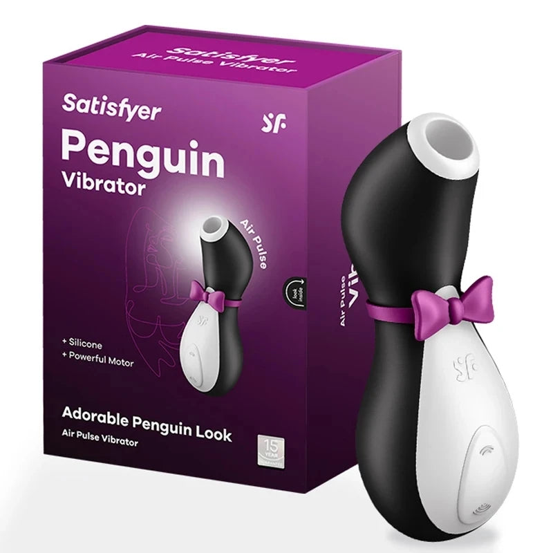 satisfyer Penguin vibrator Clit Stimulation Silicone Clitoral sucking 18 Adult products woman sex toys Nipple sucking vibrador