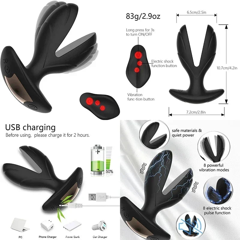 Juguete de coño Plug anal Xxl Íntimo Su Fox Plug Mujer Juguete para hombre Juguetes sexys Entrenamiento de glande para hombre Artículos de masturbación Juguetes de cola de gato