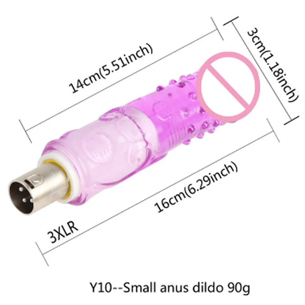 DTSUDU Entry-Level Sex Machine A2/F2/F3 Accessories 3XLR Accessories Dildos Suction Cup Sex Products For Women And Men Accessori