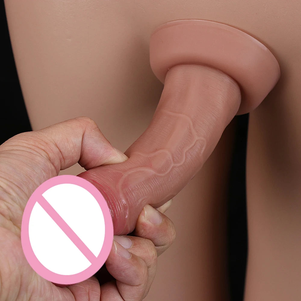 Skin Feeling Realistic Dildo Huge Penis Sex Toys for Women Big Glans with Suction Cup Female Masturbator Anal Adults Product 18