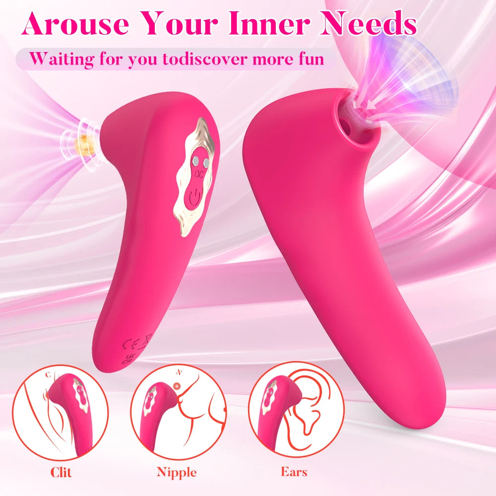 Powerful Sucking Vibrator 10 Suck Modes G Spot  Oral Clitoris Stimulator Nipple Vacuum Massager Sex Toys for Women Masturbator