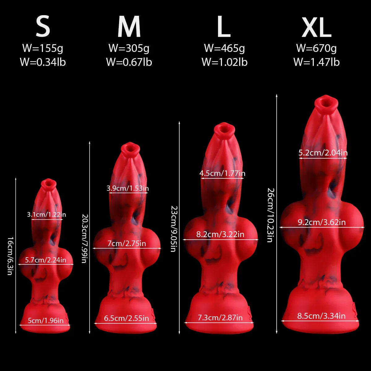 Realistic Knot Dog Dildo Soft Thick Fake Penis Suction Cup Anal Dildo Dilator Vagina Stimulator Female Masturbator Big Dick Toys