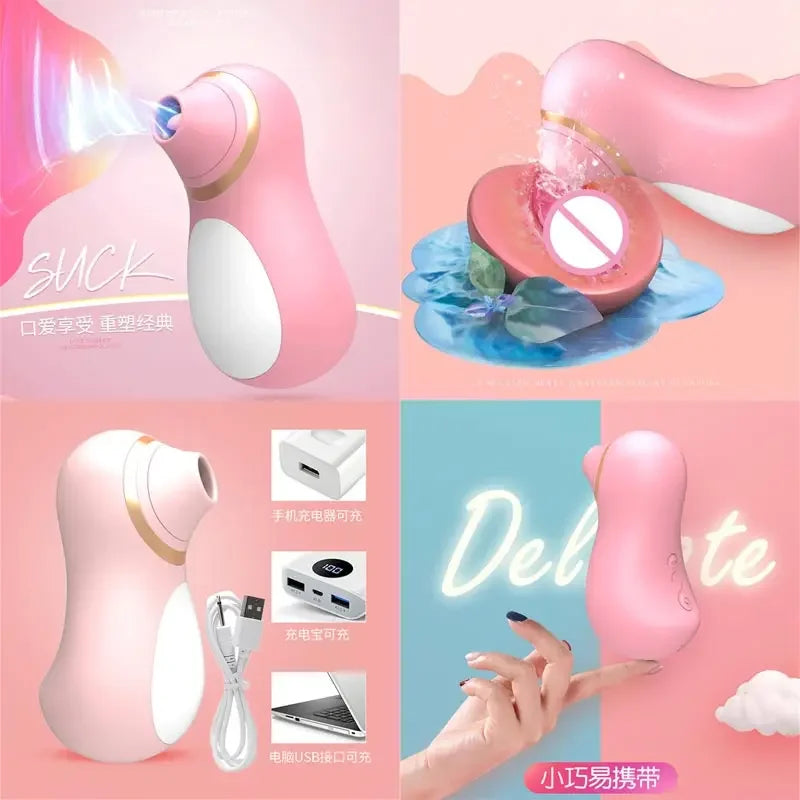 Vaginette Vibrator Wand For Women Breast First Toy Chest Lick Simple Masturbating Masturbating Sexy Woman Cosplay Men