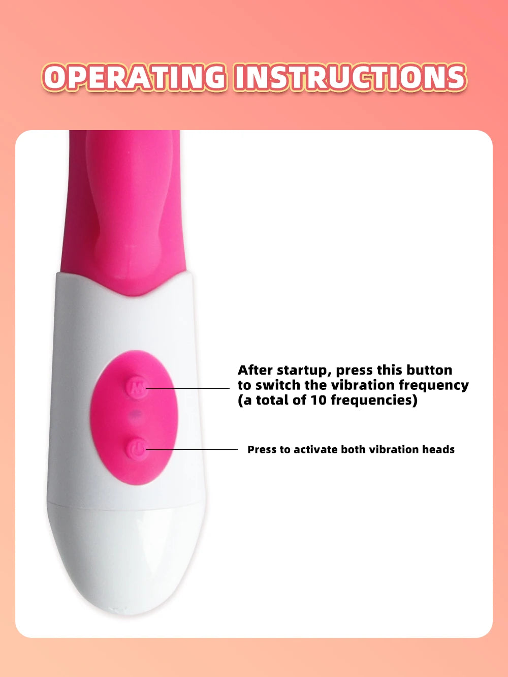Rabbit Vibrator for Women Vagina G-Spot Nipple Clitoris Stimulator Thrusting Telescopic Rotating Dildo for Adult Sexy Toys 18+